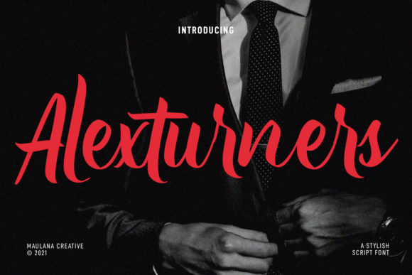 Alexturners Script: A Typeface for Elegant Editorial Design