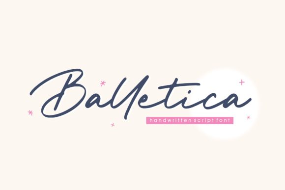 Balletica Script Font for Elegant Digital Branding