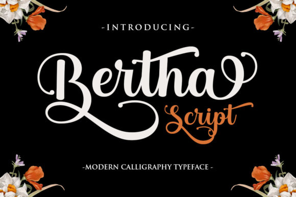 Bertha Script Font for Digital Branding