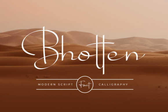 Bhotten Script: A Magical Typeface for Elegant Editorial Design