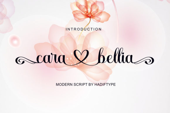 Cara Bellia Script: A Romantic Typeface for Brands