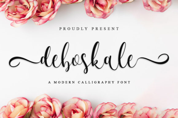 Deboskale Script Font Review for Brand Design