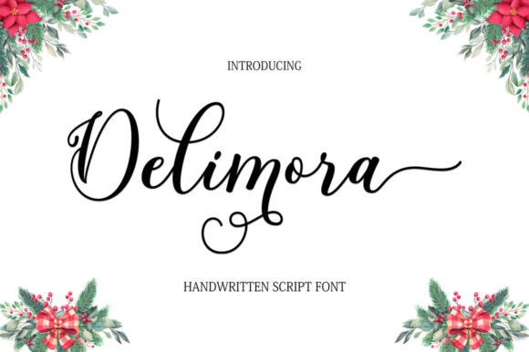 Delimora Script: A Fresh Typeface for Modern Branding