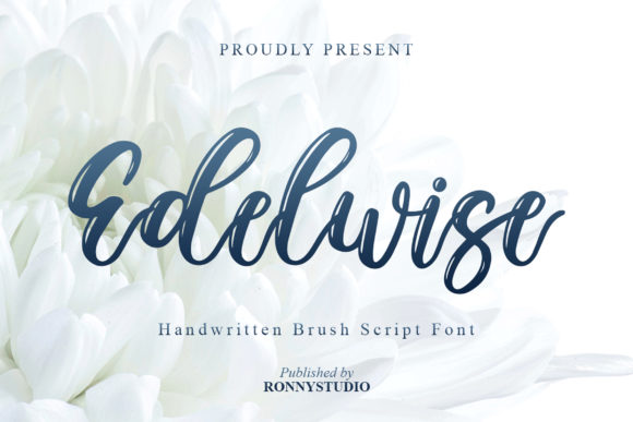 Edelwise Script Font for Campaign Design