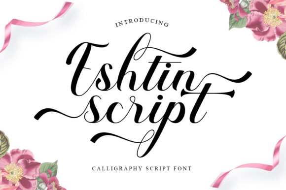 Eshtin Script: The Elegant Typeface for Modern Editorial Design