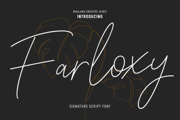 Farloxy Script: A Graceful Typeface for Branding