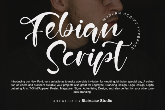 Febian Script Typeface for Elegant Web Design