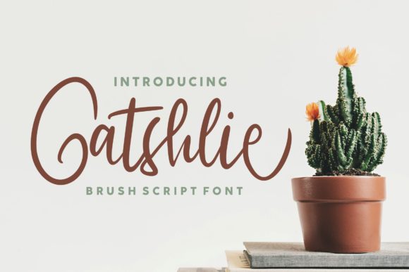 Gatshlie Script Typeface for Elegant Branding