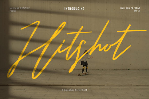 Hitshot Script: The Ultimate Elegant Font for Designers