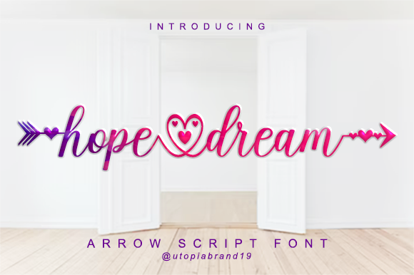 Hope Dream Script Font for Handmade Branding