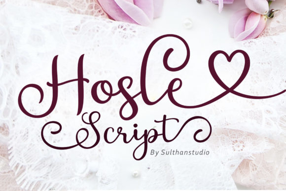 Hosle Script: A Charming Typeface for Makers