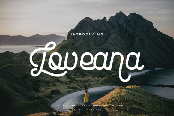Lovena Script Typeface for Elegant Branding
