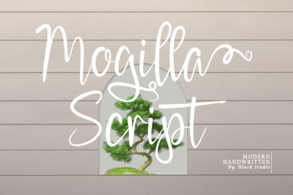 Mogilla Script: Elegant Calligraphy for Designers