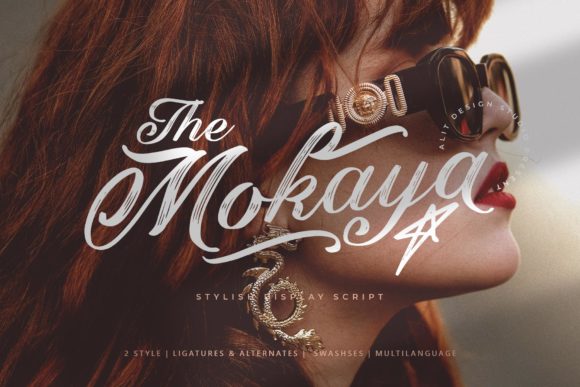 Mokaya Script Font for Modern Web Design