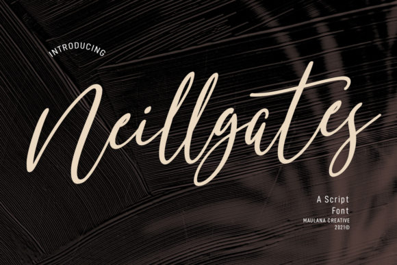 Neillgates Script: A Typeface for Polished Branding