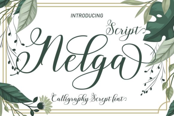 Nelga Script Typeface for Scroll-Stopping Brand Content