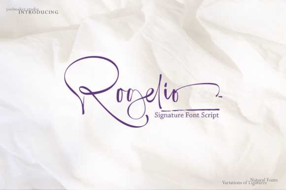 Rogelio Script Font Review for Brand Designers