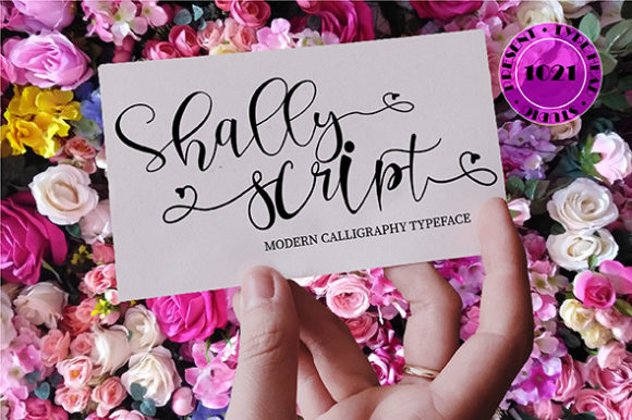 Shally Script: A Bold Typeface for Confident Branding