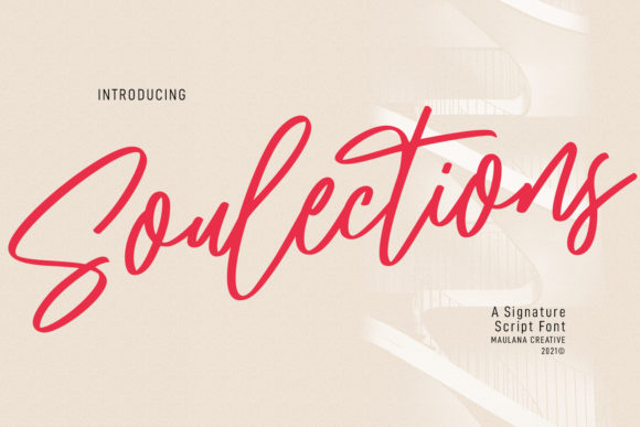 Soulections Script Font for Social Campaigns